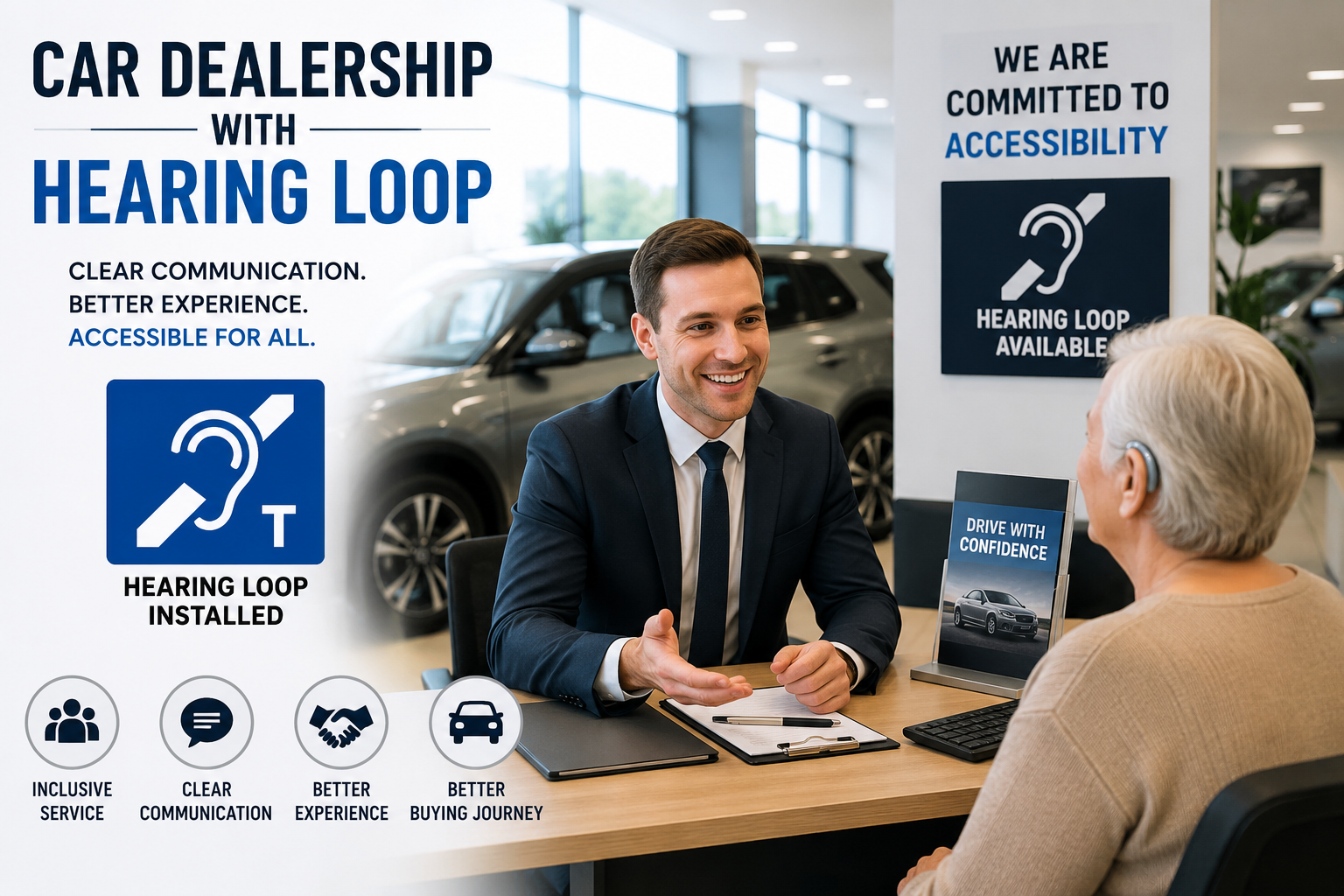Car Dealership with Hearing Loop: Making Car Buying Accessible for Everyone